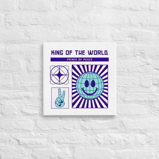 King of the world canvas