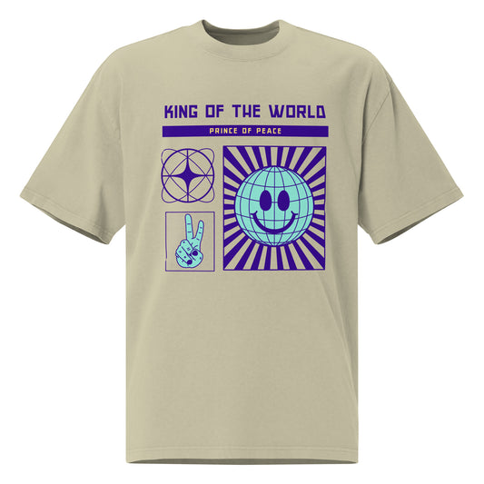 King of the World oversized t-shirt