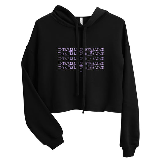 There is No Other Name cropped hoodie