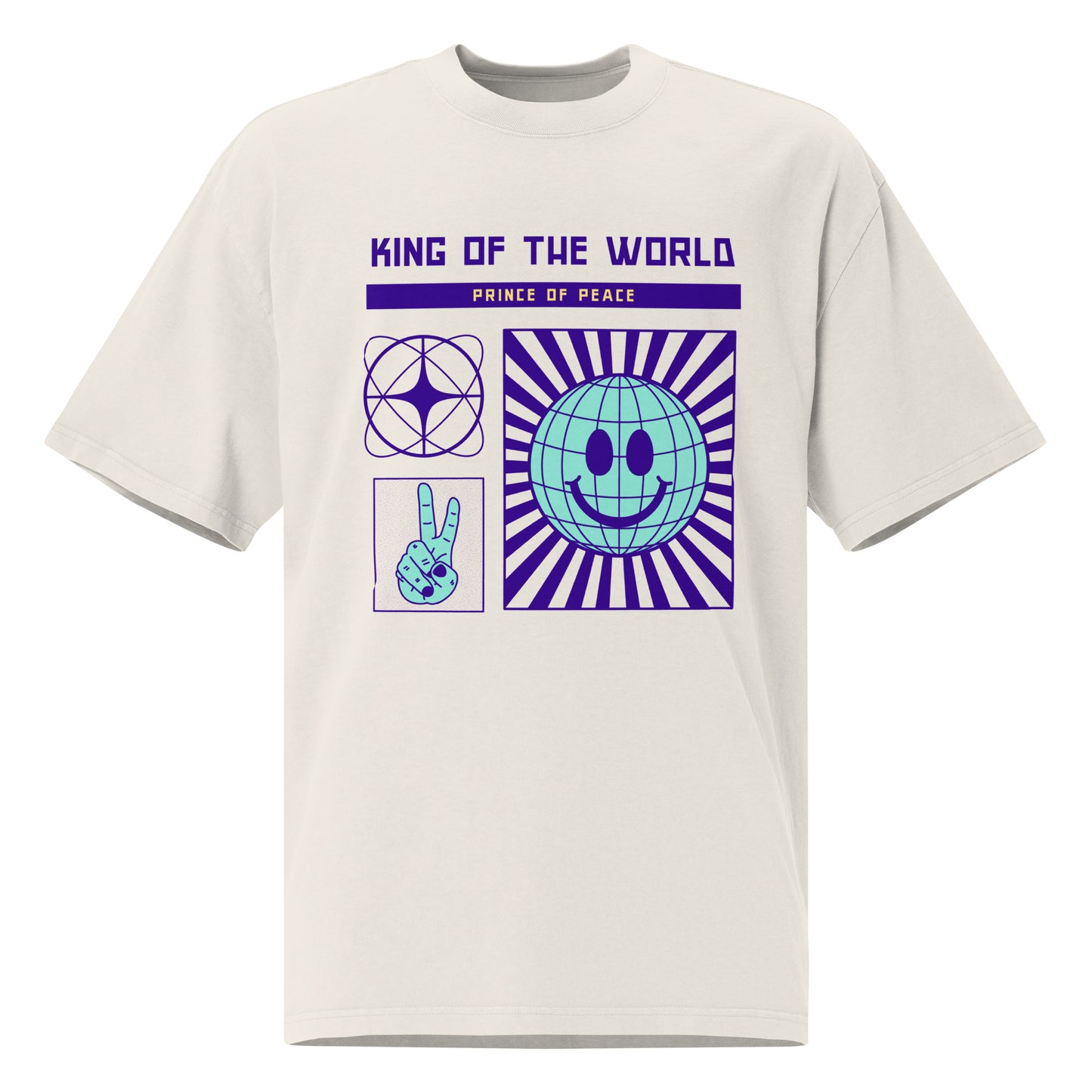 King of the World oversized t-shirt