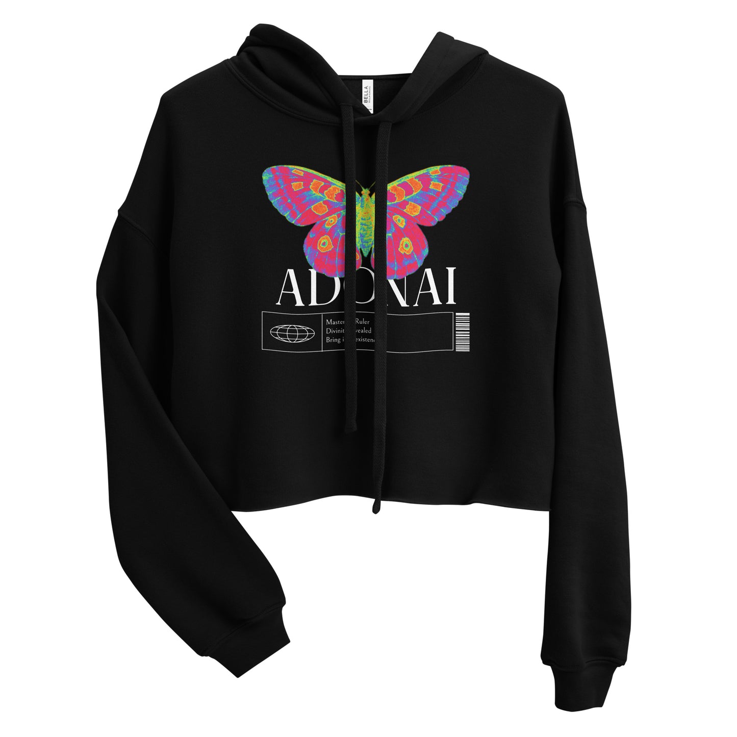 Adonai cropped hoodie