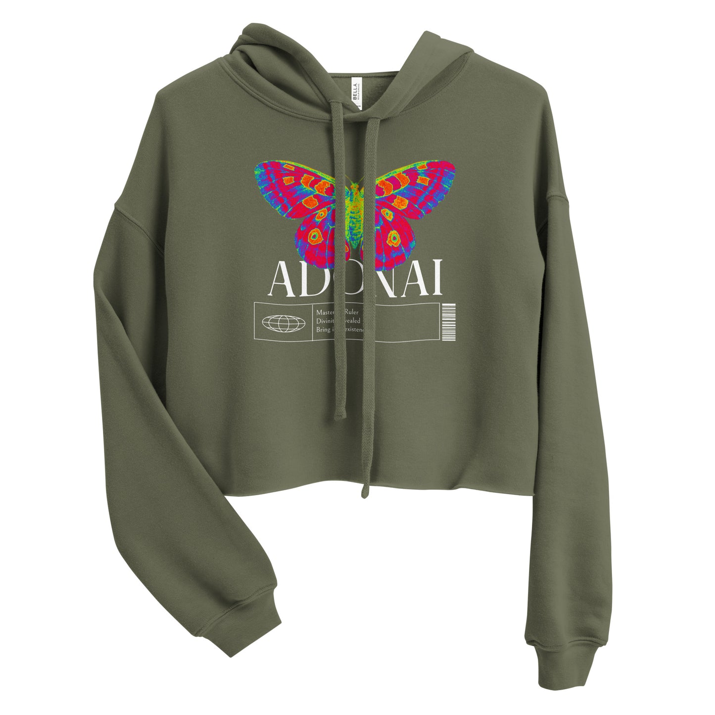 Adonai cropped hoodie