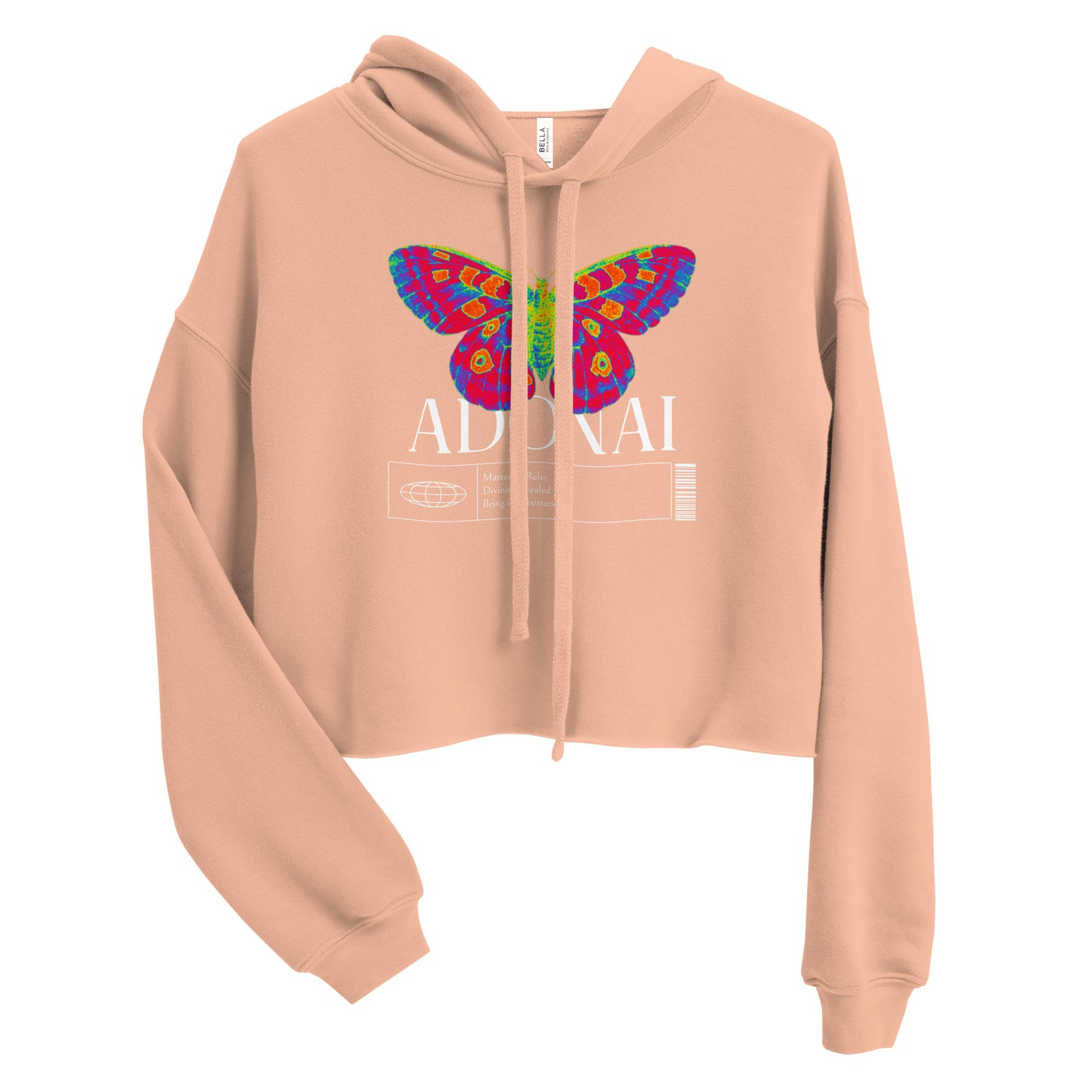 Adonai cropped hoodie